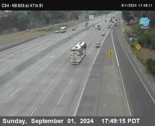 (C094) NB 805 : 47th Street (on ramp)