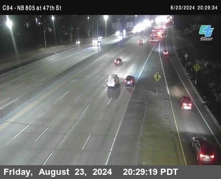 (C094) NB 805 : 47th Street (on ramp)