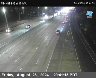 (C094) NB 805 : 47th Street (on ramp)