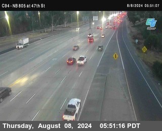 (C094) NB 805 : 47th Street (on ramp)