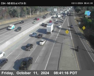 (C094) NB 805 : 47th Street (on ramp)