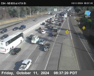 (C094) NB 805 : 47th Street (on ramp)