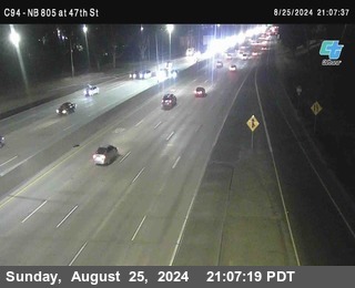 (C094) NB 805 : 47th Street (on ramp)