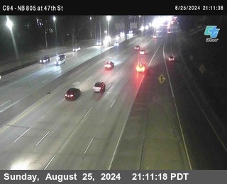 (C094) NB 805 : 47th Street (on ramp)