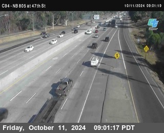 (C094) NB 805 : 47th Street (on ramp)