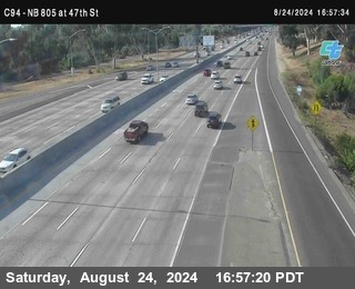 (C094) NB 805 : 47th Street (on ramp)