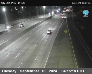 (C094) NB 805 : 47th Street (on ramp)