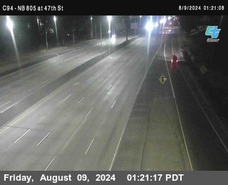 (C094) NB 805 : 47th Street (on ramp)