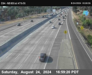 (C094) NB 805 : 47th Street (on ramp)