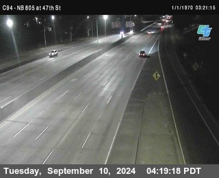 (C094) NB 805 : 47th Street (on ramp)