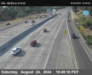 (C094) NB 805 : 47th Street (on ramp)