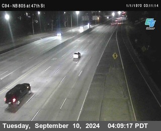 (C094) NB 805 : 47th Street (on ramp)