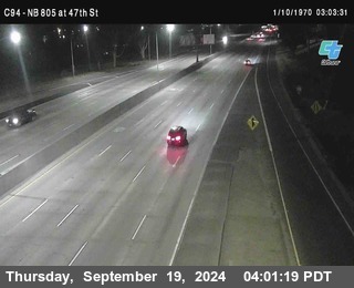 (C094) NB 805 : 47th Street (on ramp)