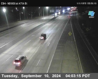 (C094) NB 805 : 47th Street (on ramp)