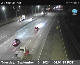 (C094) NB 805 : 47th Street (on ramp)