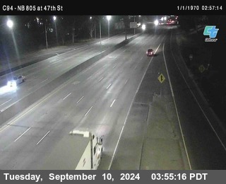 (C094) NB 805 : 47th Street (on ramp)