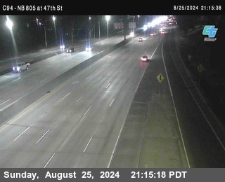 (C094) NB 805 : 47th Street (on ramp)