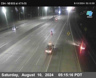 (C094) NB 805 : 47th Street (on ramp)