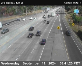 (C094) NB 805 : 47th Street (on ramp)