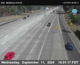 (C094) NB 805 : 47th Street (on ramp)