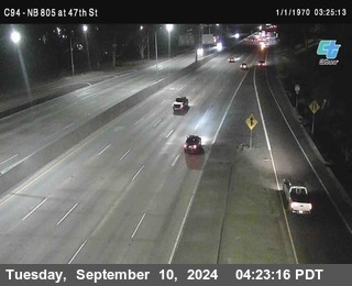 (C094) NB 805 : 47th Street (on ramp)