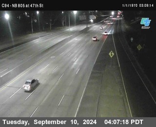 (C094) NB 805 : 47th Street (on ramp)