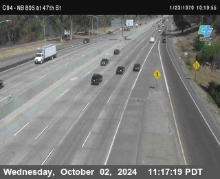 (C094) NB 805 : 47th Street (on ramp)