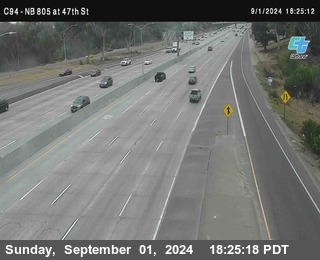 (C094) NB 805 : 47th Street (on ramp)