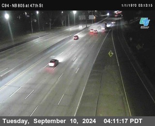 (C094) NB 805 : 47th Street (on ramp)