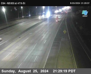 (C094) NB 805 : 47th Street (on ramp)