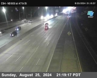 (C094) NB 805 : 47th Street (on ramp)