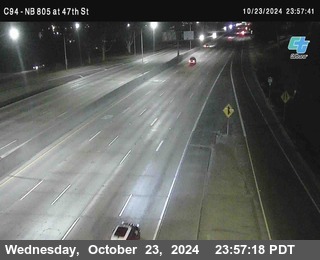 (C094) NB 805 : 47th Street (on ramp)