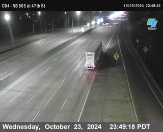 (C094) NB 805 : 47th Street (on ramp)