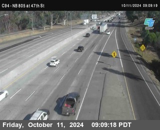 (C094) NB 805 : 47th Street (on ramp)