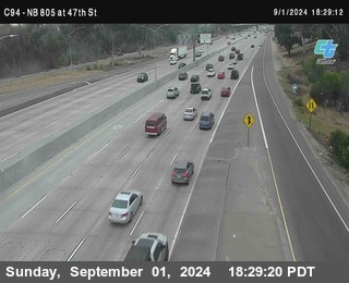 (C094) NB 805 : 47th Street (on ramp)