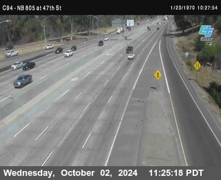 (C094) NB 805 : 47th Street (on ramp)