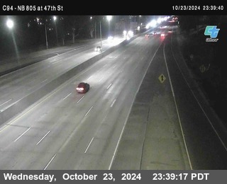 (C094) NB 805 : 47th Street (on ramp)