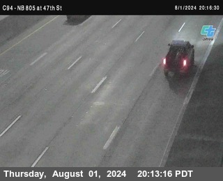 (C094) NB 805 : 47th Street (on ramp)