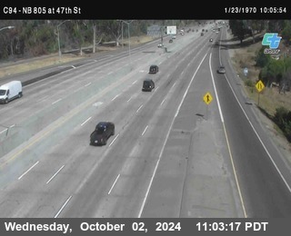 (C094) NB 805 : 47th Street (on ramp)