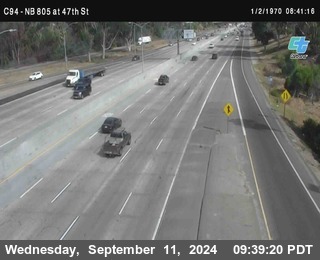 (C094) NB 805 : 47th Street (on ramp)