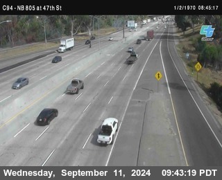 (C094) NB 805 : 47th Street (on ramp)