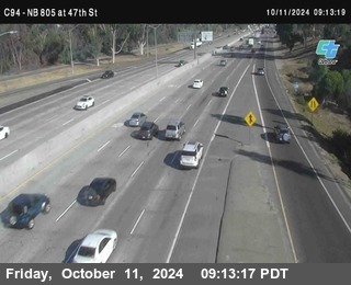 (C094) NB 805 : 47th Street (on ramp)