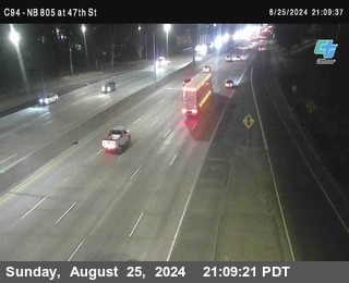 (C094) NB 805 : 47th Street (on ramp)