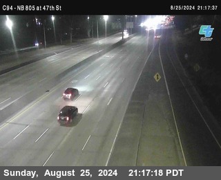 (C094) NB 805 : 47th Street (on ramp)