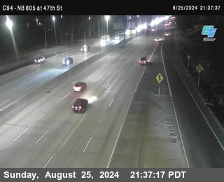 (C094) NB 805 : 47th Street (on ramp)