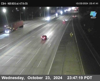 (C094) NB 805 : 47th Street (on ramp)