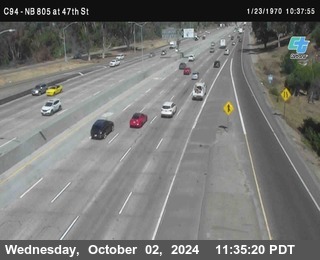 (C094) NB 805 : 47th Street (on ramp)