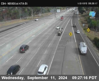 (C094) NB 805 : 47th Street (on ramp)