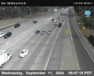 (C094) NB 805 : 47th Street (on ramp)