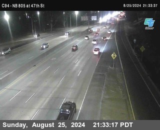 (C094) NB 805 : 47th Street (on ramp)